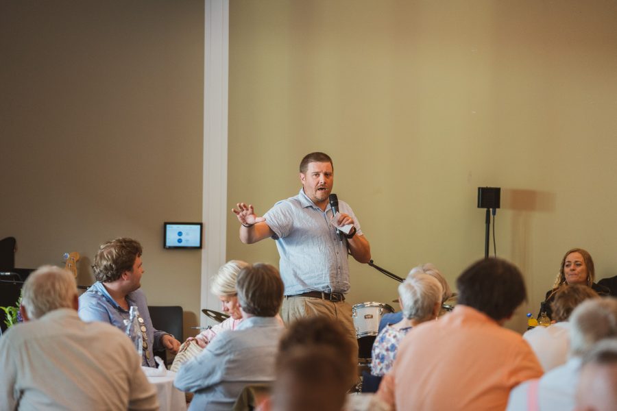 Standup-komiker Henning Myrer. 