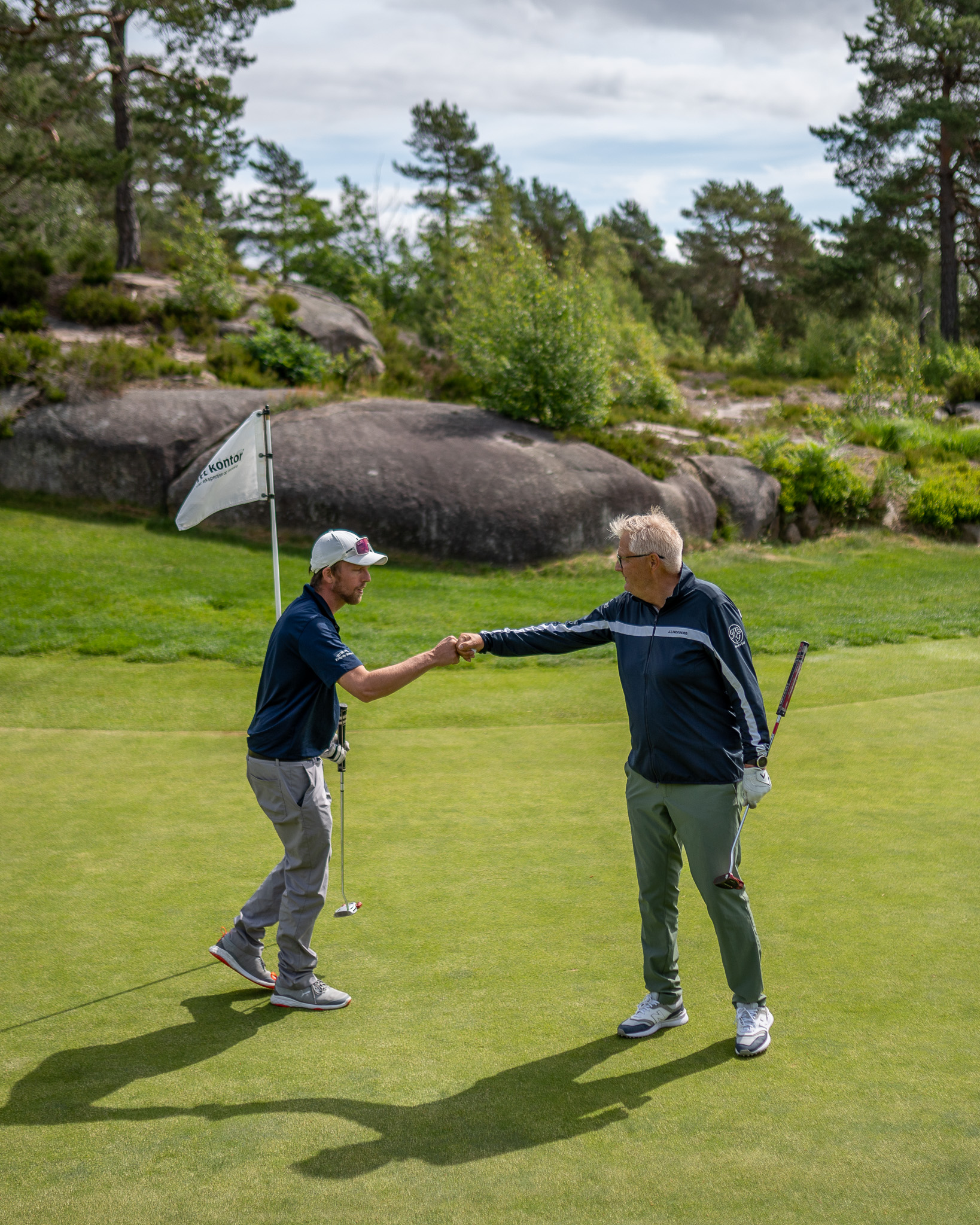 Rett i koppen - felles glede. Golf