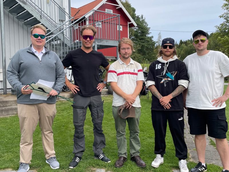 Golf og glede på Oppegård Golfklubb. 