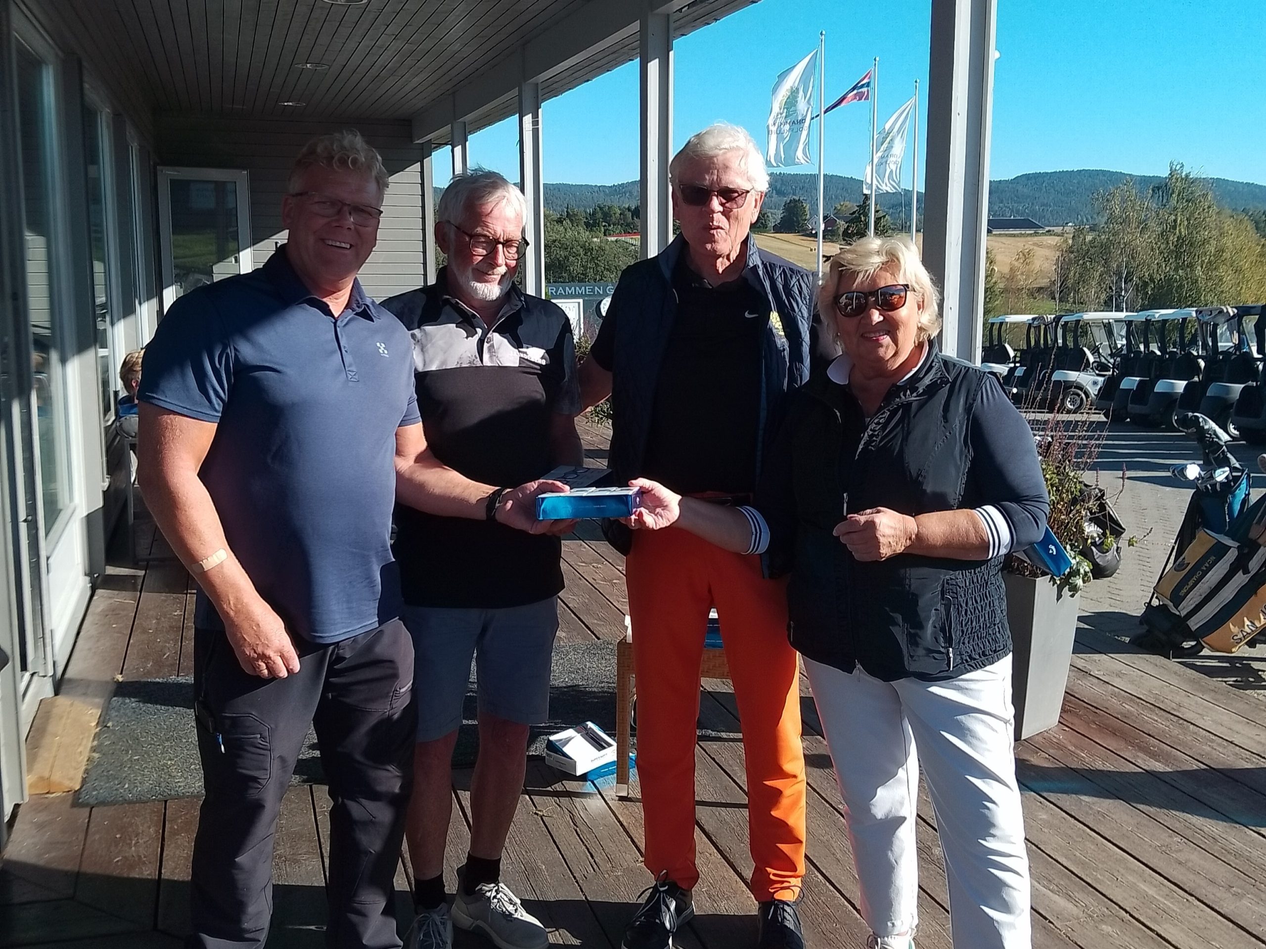 En fantastisk og gledelig dag på Drammen Golfklubb