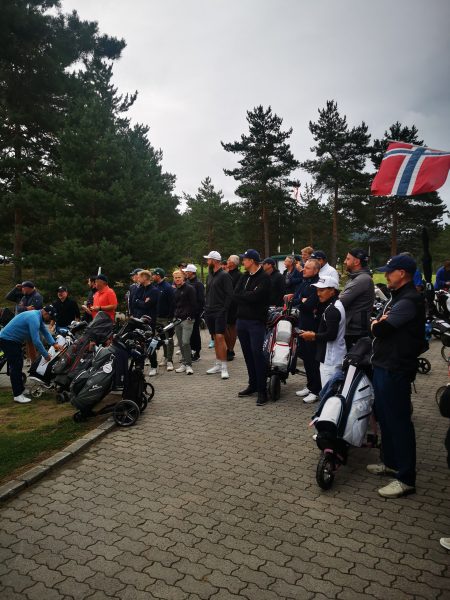 Kriminalomsorgens NM på Kongsvinger. Samling før turnering.