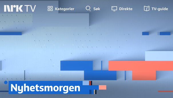 NRK Nyheter med innlegg om Ett slag av gangen.