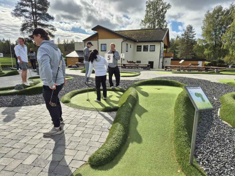 Golfglede og kompetanse i fokus. Trener 1 kurs på Elverum Golfklubb.