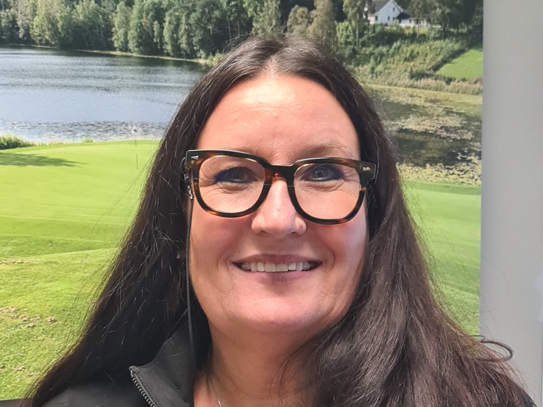 Godt engasjement. Daglig leder i Asker Golfklubb Tone Malm Meinich Hvam.
